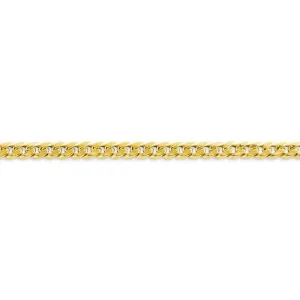 10K Yellow Gold (4.5mm)  Miami Curb Bracelet 8.5"