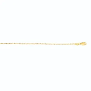 14K 2.6mm Round Cable Chain