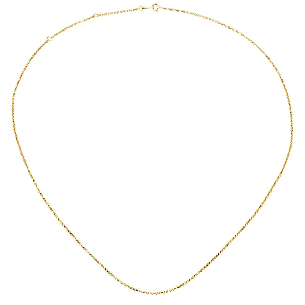 14k Heavy Rolo Chain