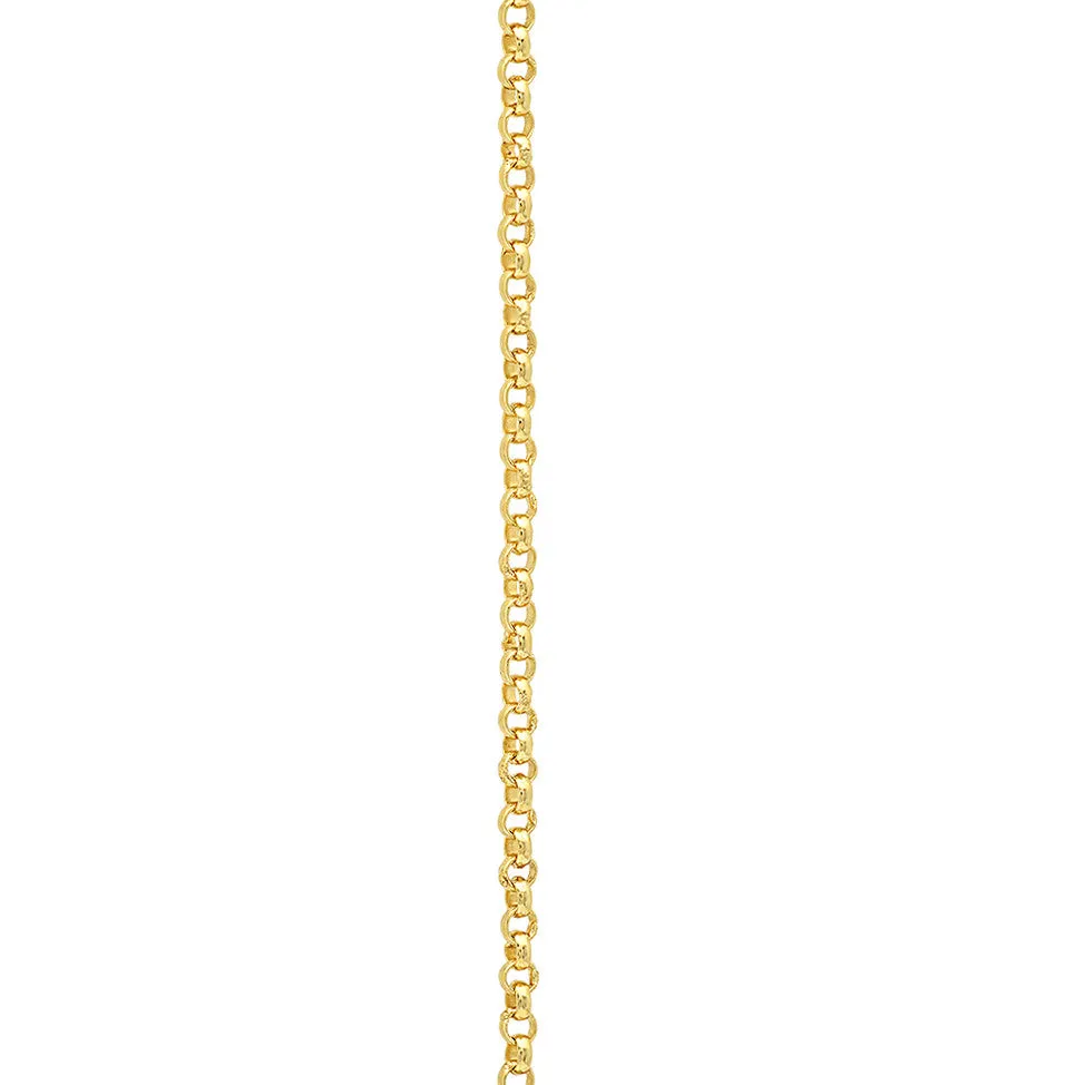 14k Heavy Rolo Chain