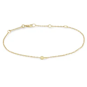 14k Itty Bitty Key Bracelet