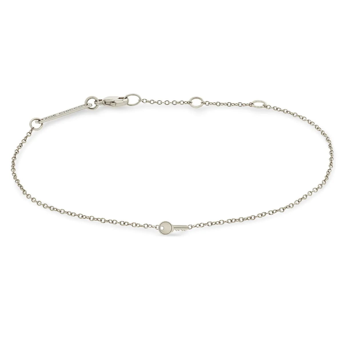 14k Itty Bitty Key Bracelet