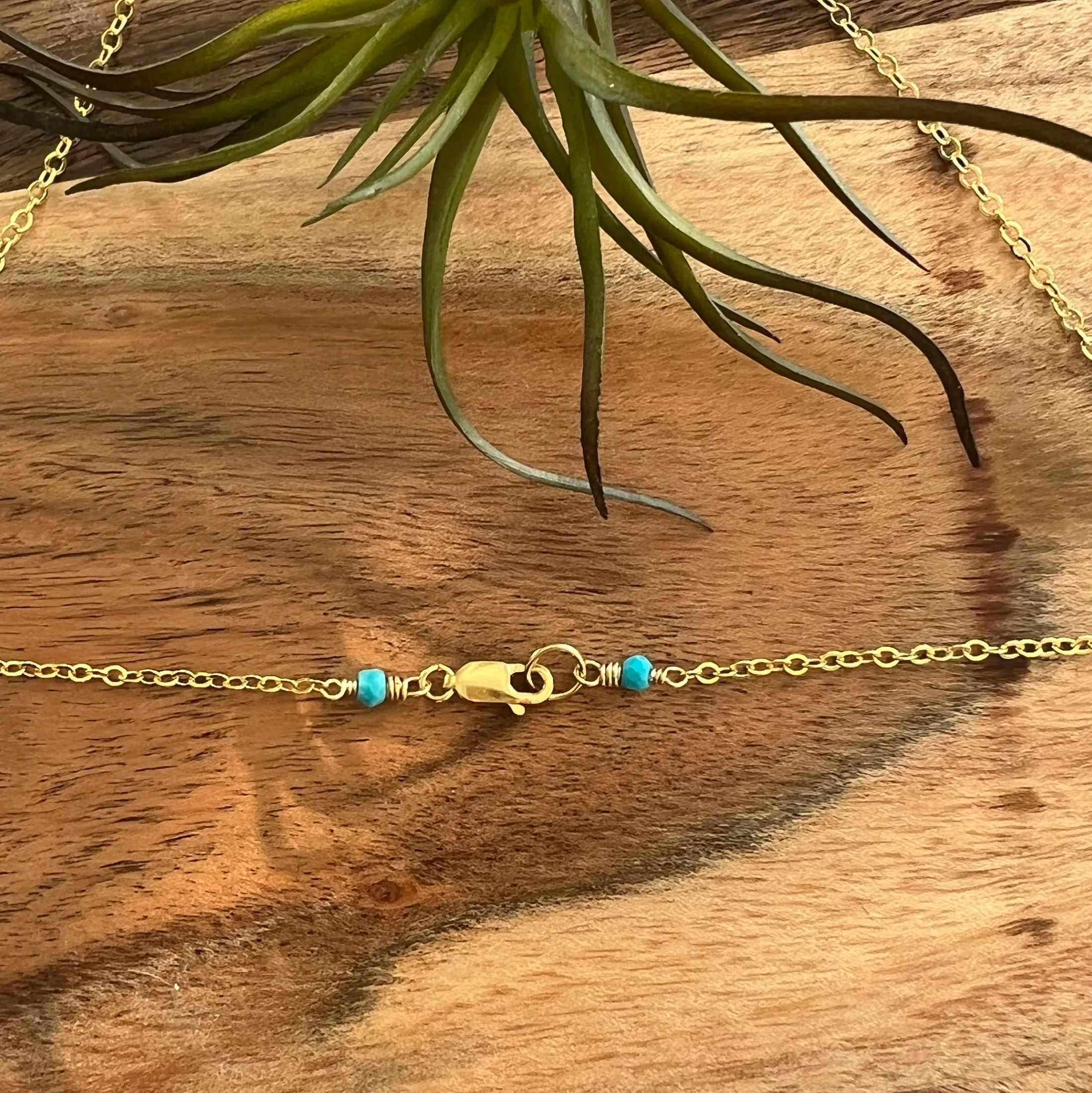 1752 - Abalone Crescent Necklace