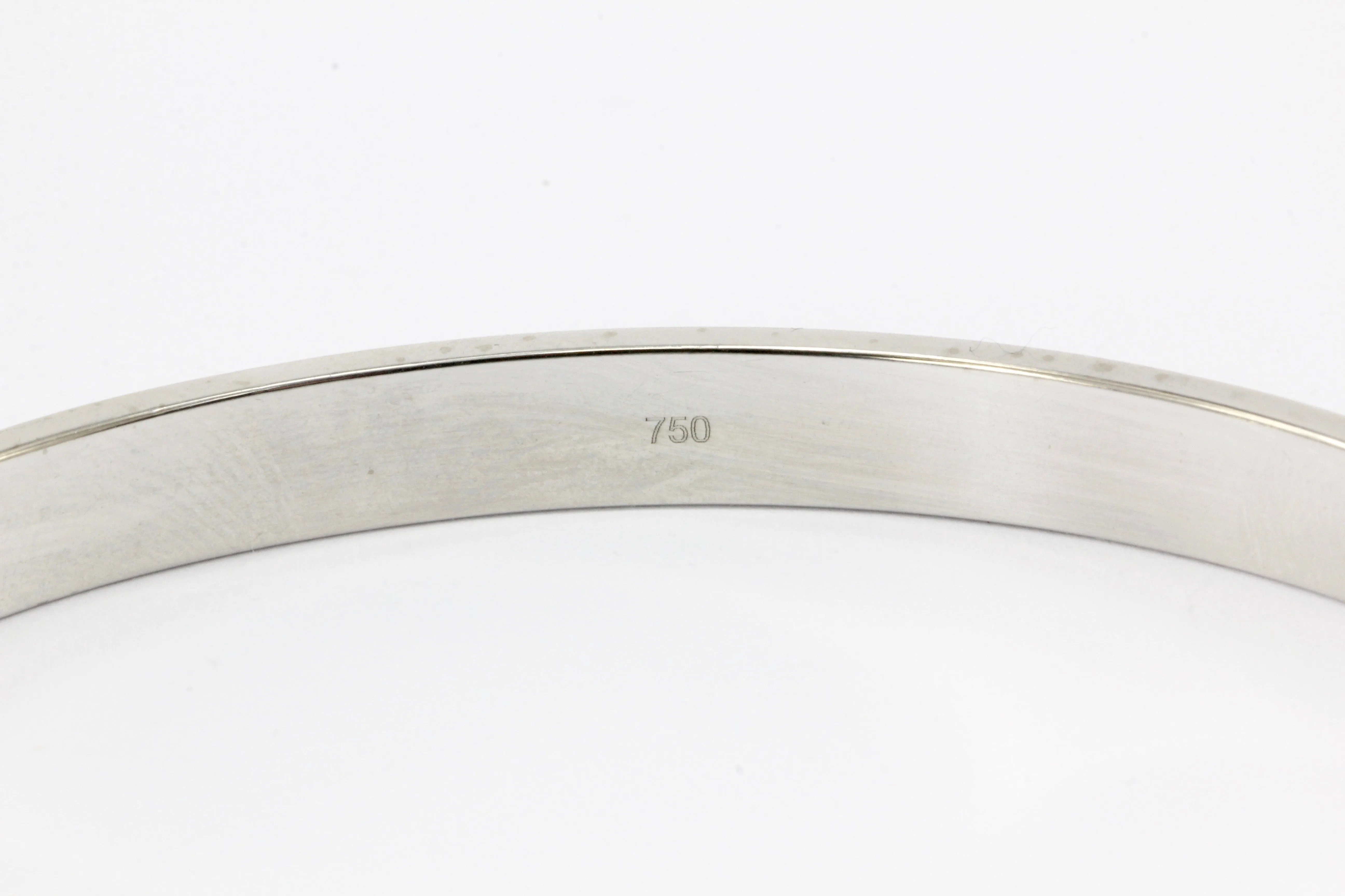 18K White Gold Cartier Love Bracelet Bangle