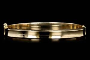18K Yellow Gold Bangle