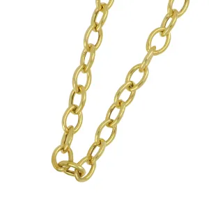 18k Yellow  THIN LINK CHAIN (2.5MM) 18"