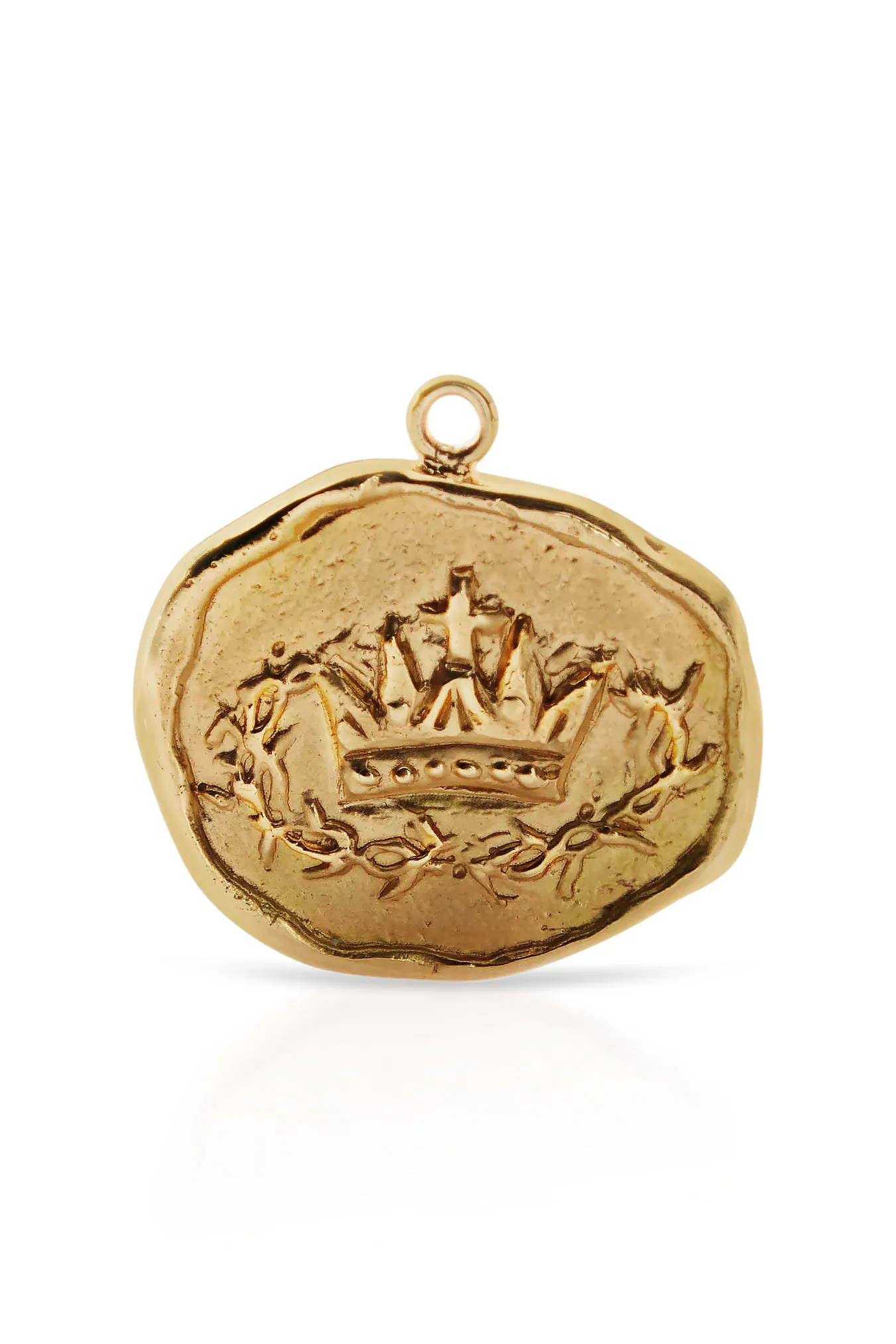 18KY Crown of Thorns Coin