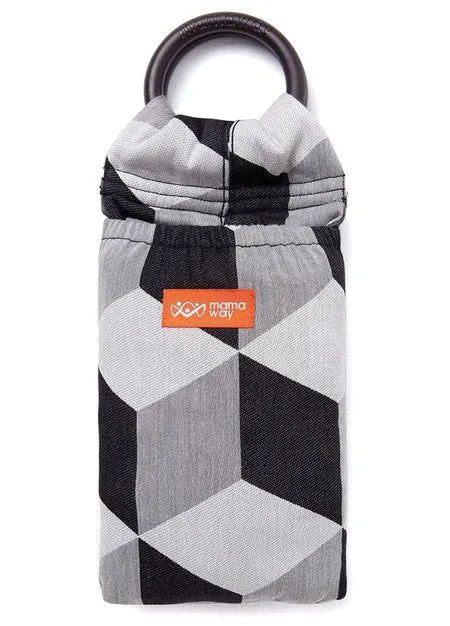 200963X1-F Geometric Cube Baby Ring Sling