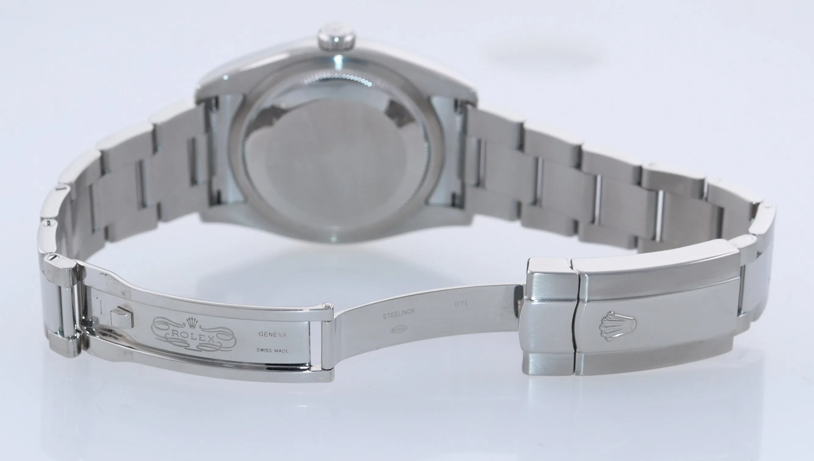 2012 MINT Rolex DateJust White Roman 116200 36mm Oyster Steel  Modern Watch Box
