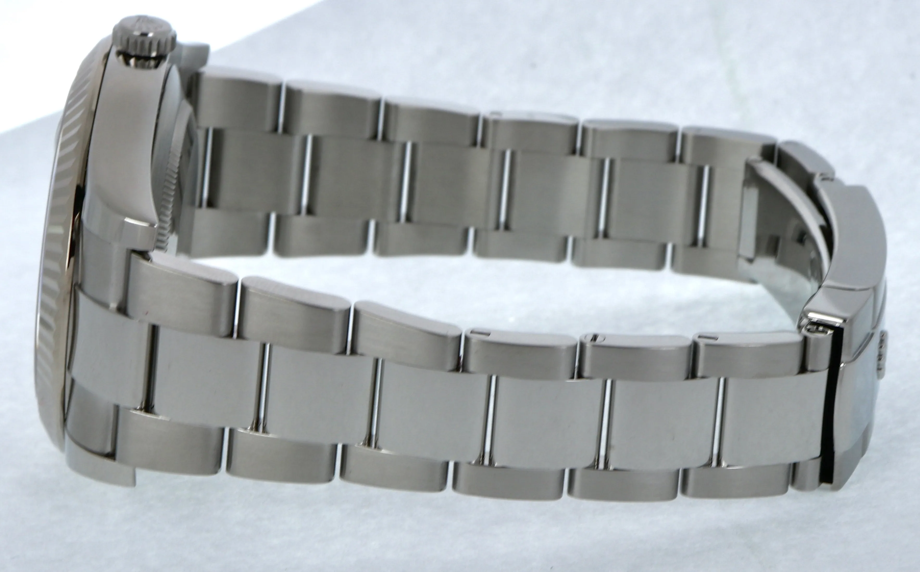 2015 PAPERS Rolex Datejust 2 41MM Grey Rhodium Diamond 116334 18K White Gold