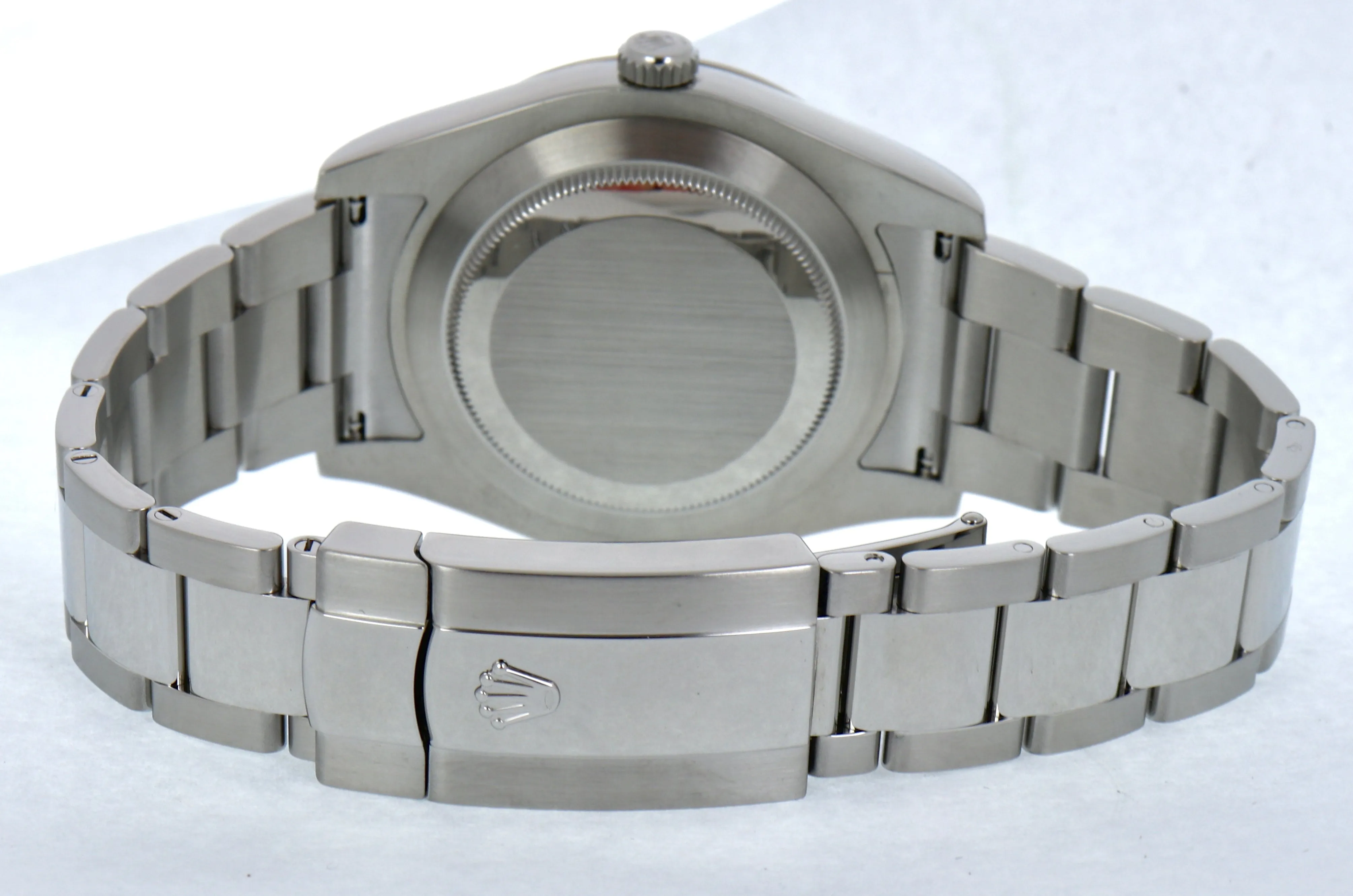 2015 PAPERS Rolex Datejust 2 41MM Grey Rhodium Diamond 116334 18K White Gold