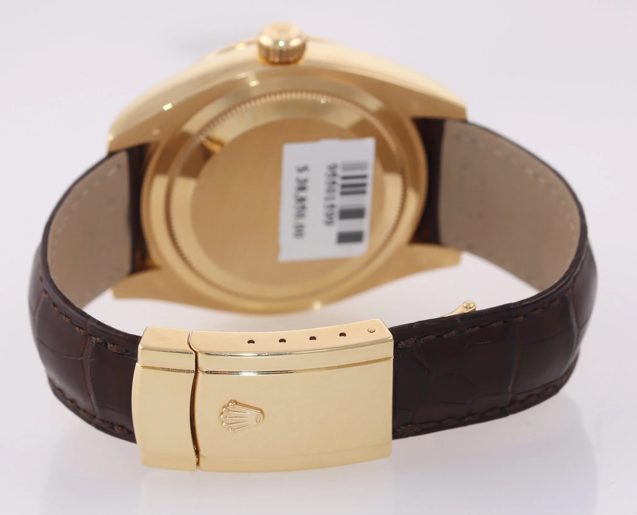 2017 BOX PAPERS Rolex Sky-Dweller 18K Gold 326138 42mm Silver Dial Leather Watch