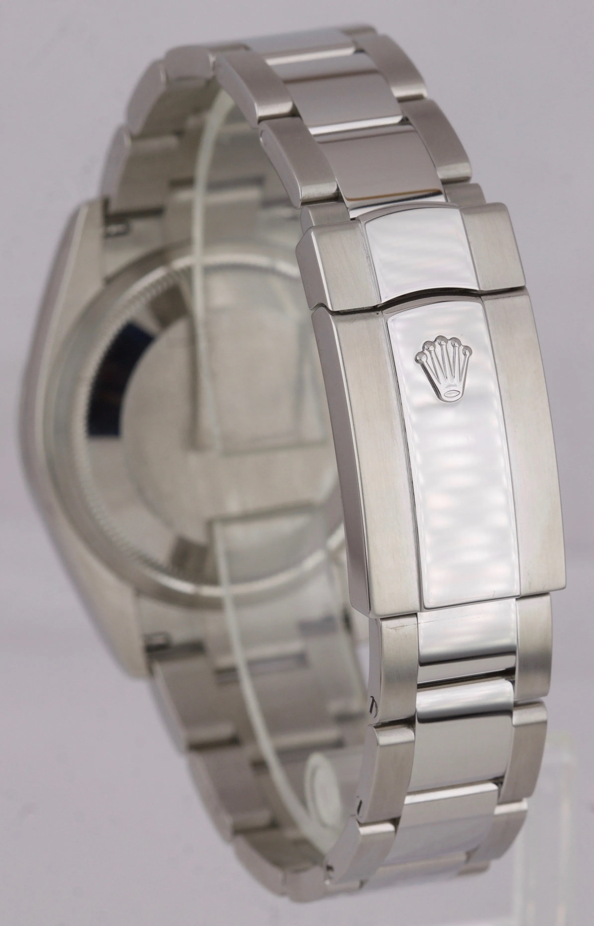 2019 MINT Rolex DateJust 126200 36mm White Roman Stainless Steel Oyster Watch