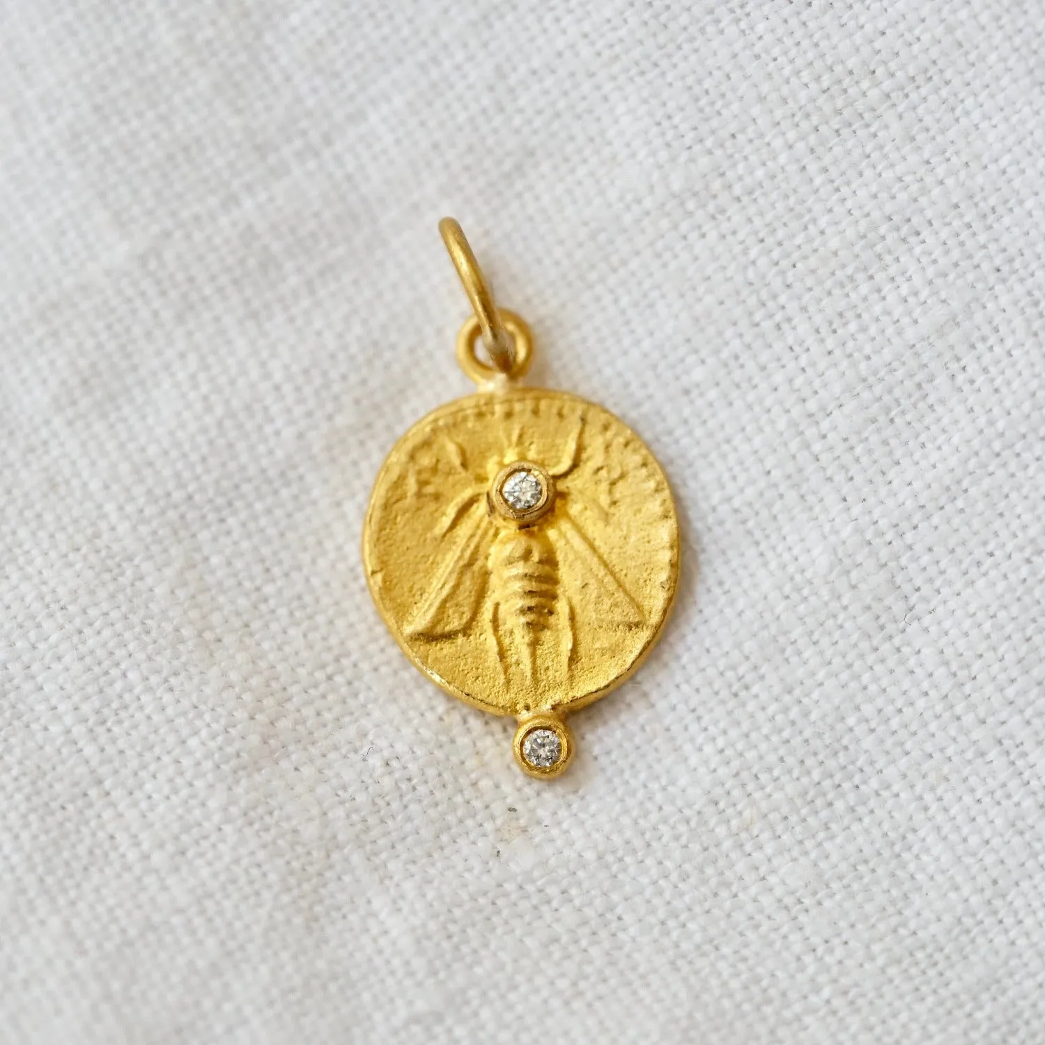 24k Gold Bee Coin