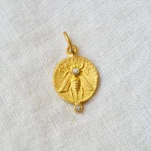 24k Gold Bee Coin