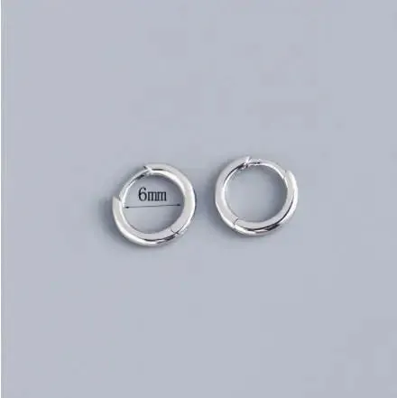 2PCS New Gold Color Square Hoop Earrings Women Men Stainless Steel Huggie Minimalist Punk Unisex Rock Earrings Piercing Jewelry