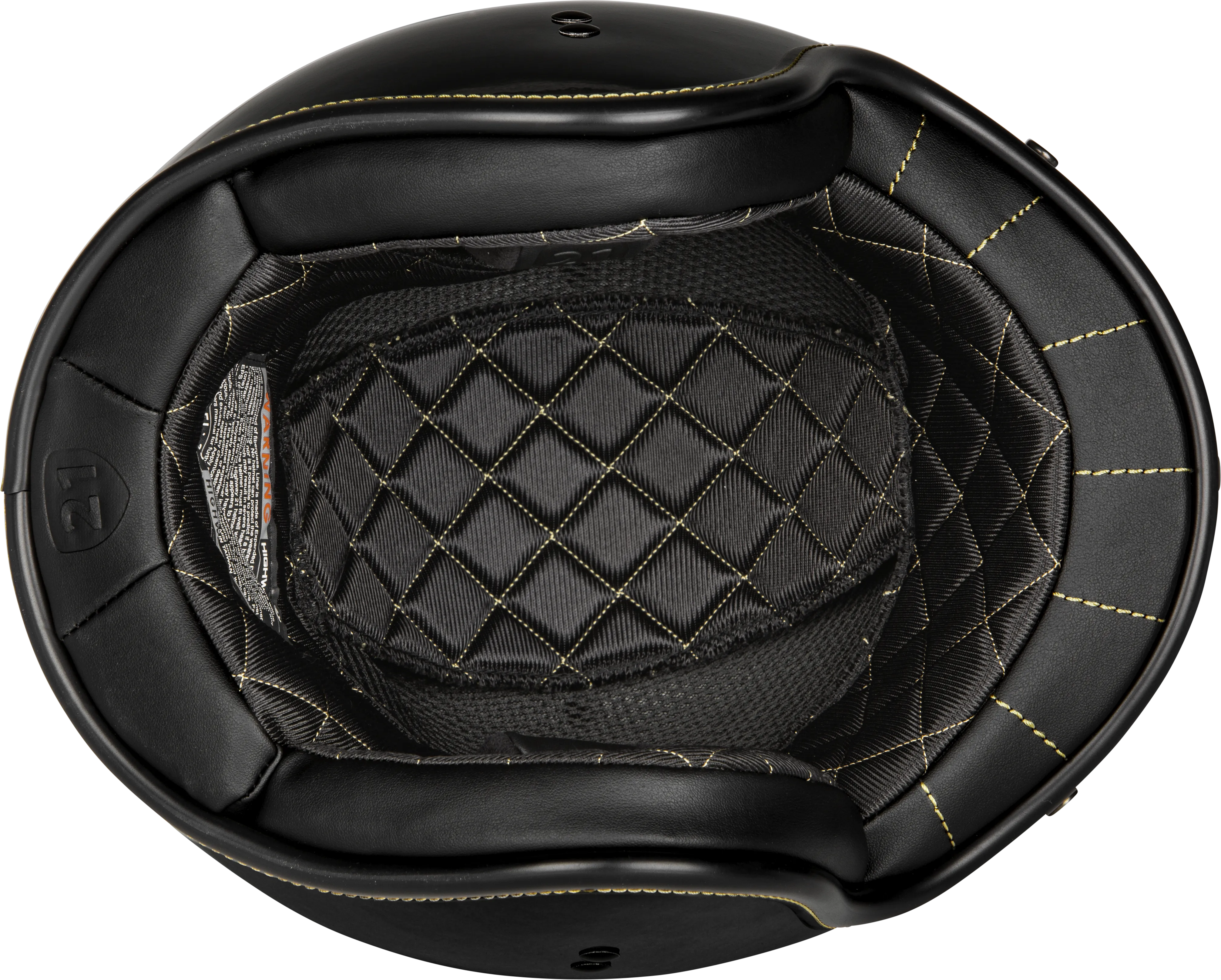 .38 Retro Helmet Gloss Black