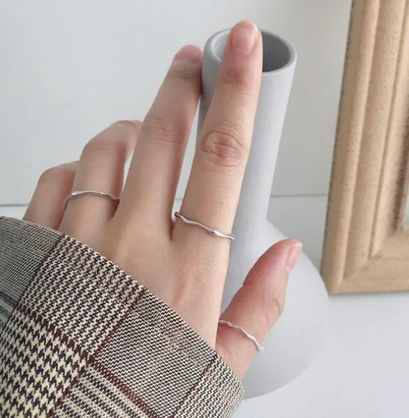 925 Sterling Silver and Gold Plated Open Ring