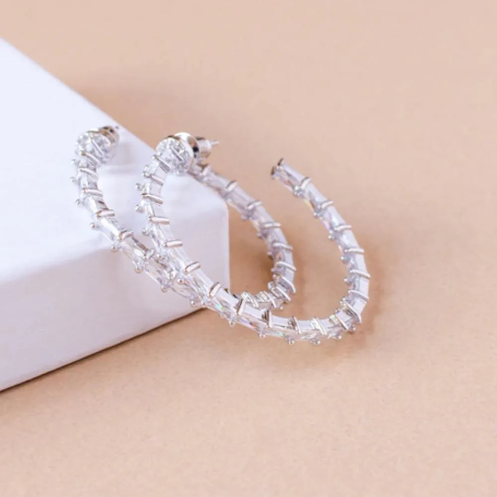 Alaia Baguette Hoop