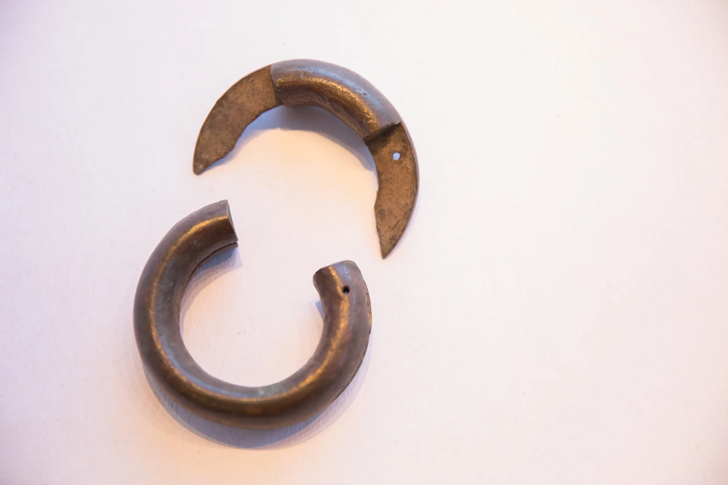 Antique African Interlocking Bracelet