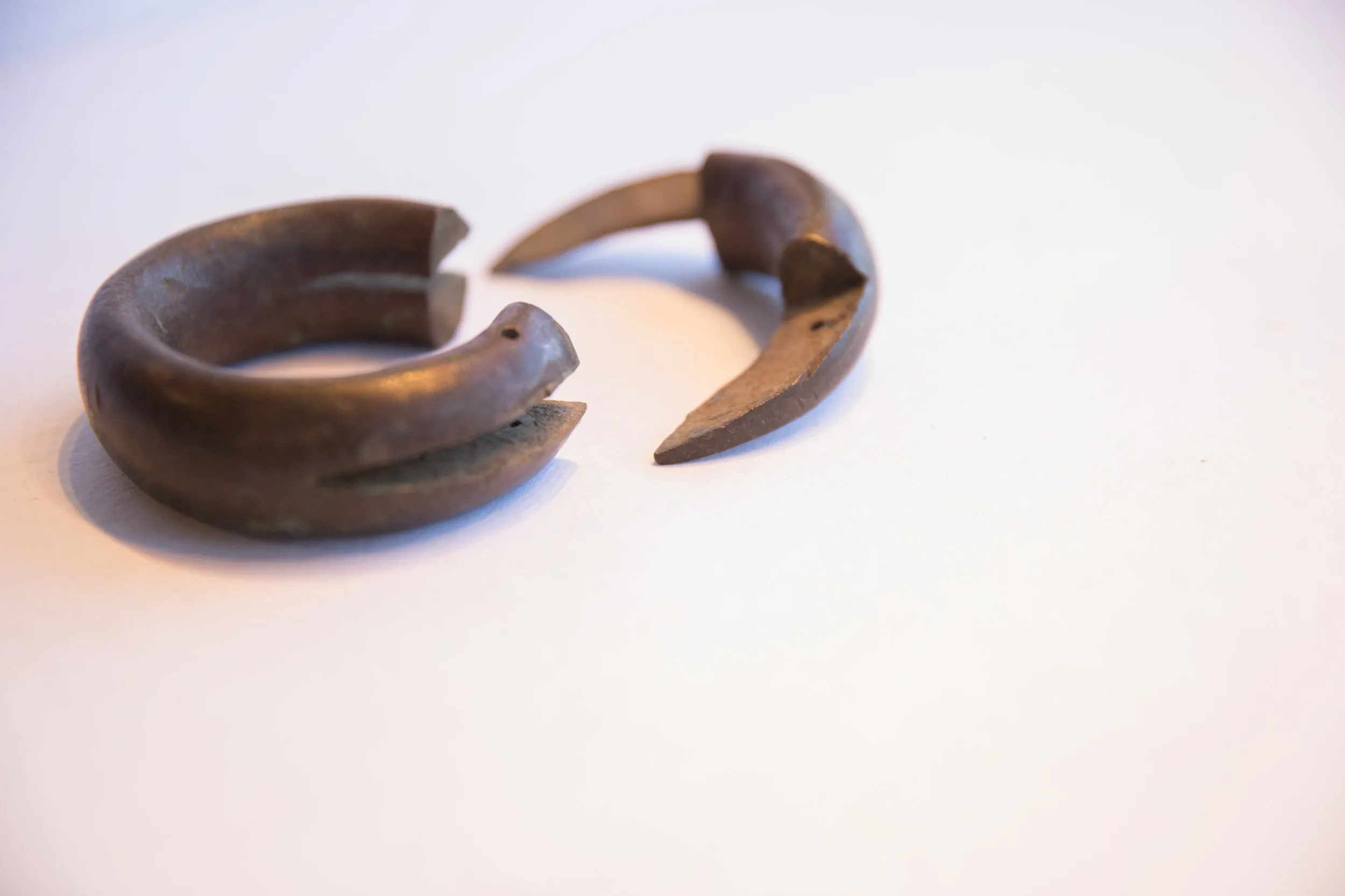 Antique African Interlocking Bracelet