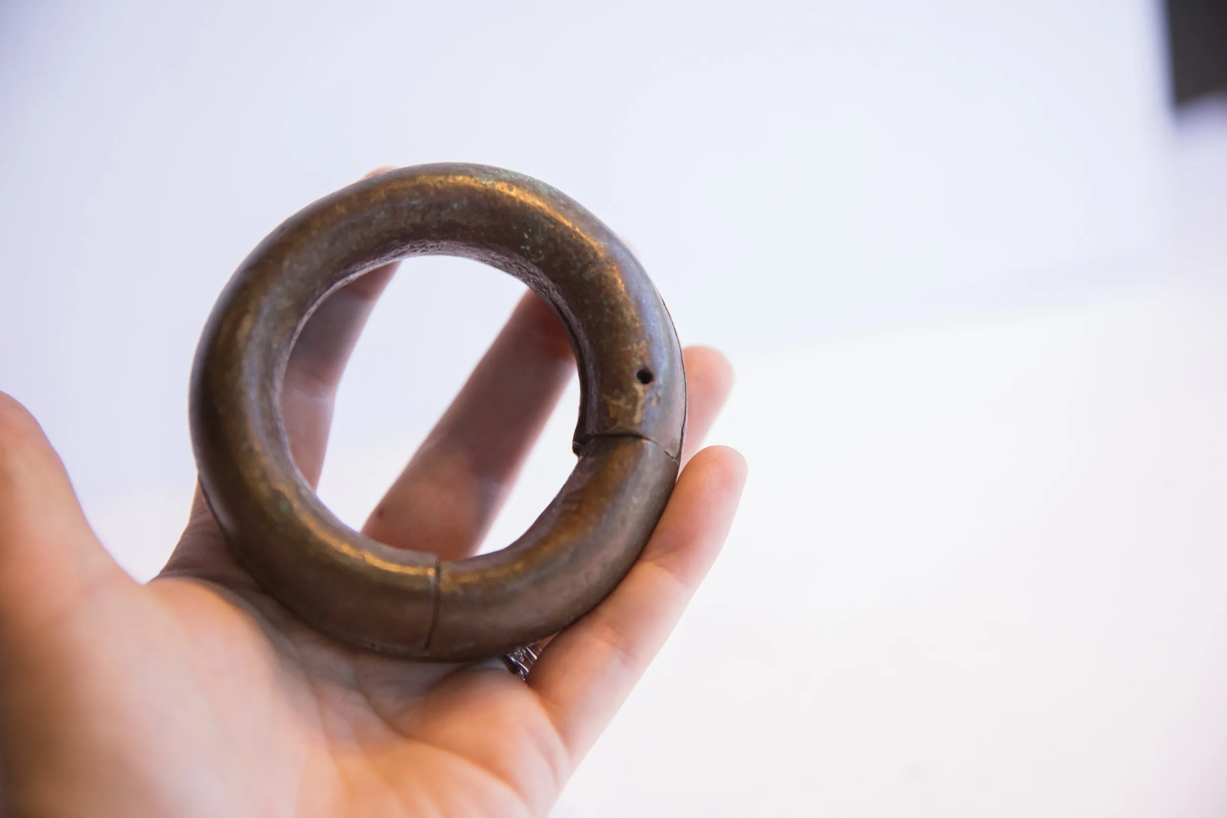 Antique African Interlocking Bracelet