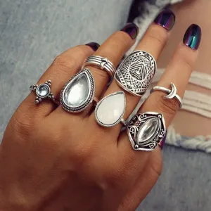 Antique Silver Knuckle Rings
