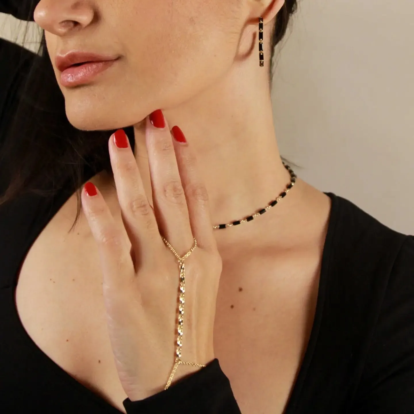 Assorted Hand Chain Bracelets