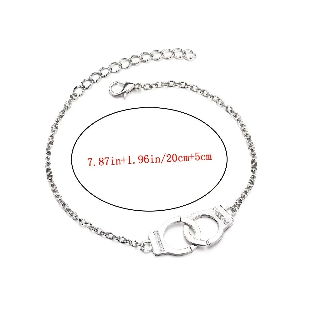 Avant-garde Handcuffs Anklets Ankle Bracelets Circle Bracelet