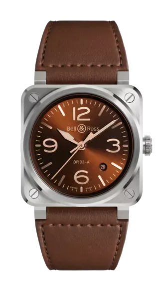 BELL & ROSS BR 03A GOLDEN HERITAGE 41mm