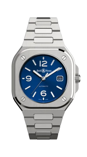 BELL & ROSS BR 05 BLUE STEEL BRACELET