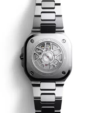 BELL & ROSS BR 05 COPPER BROWN STEEL BRACELET
