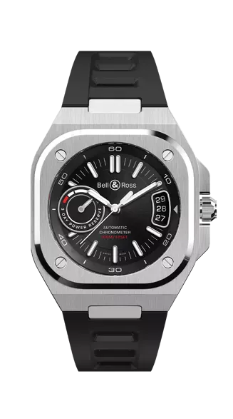 BELL & ROSS BR-X5 BLACK STEEL ON BRACELET
