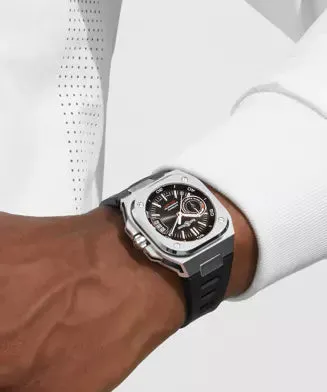 BELL & ROSS BR-X5 BLACK STEEL ON BRACELET