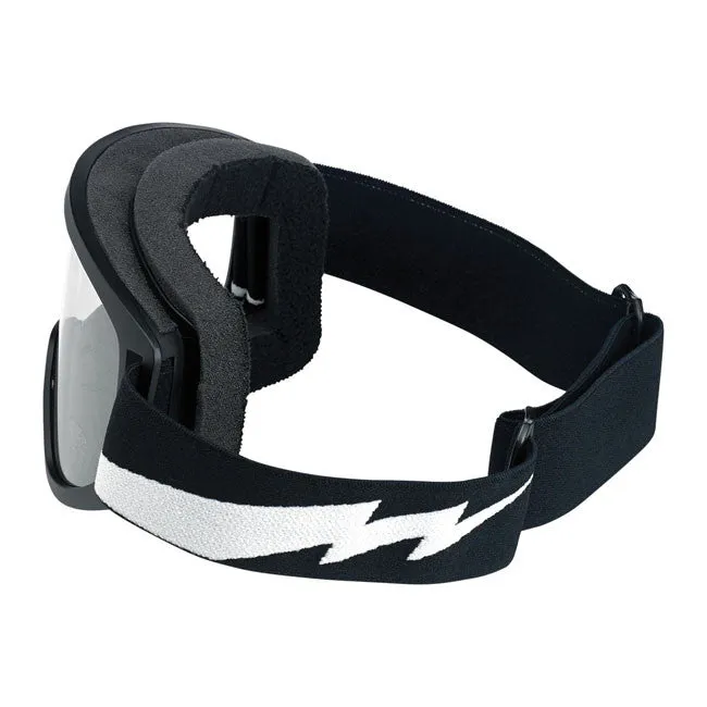 BILTWELL MOTO 2.0 BOLTS GOGGLES BLACK