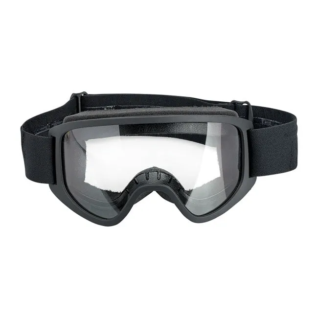 BILTWELL MOTO 2.0 SCRIPT GOGGLES BLACK OUT