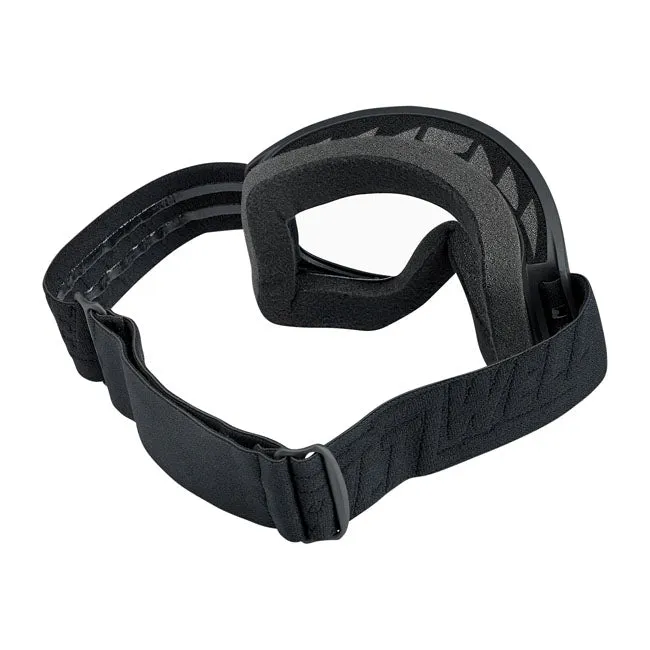 BILTWELL MOTO 2.0 SCRIPT GOGGLES BLACK OUT