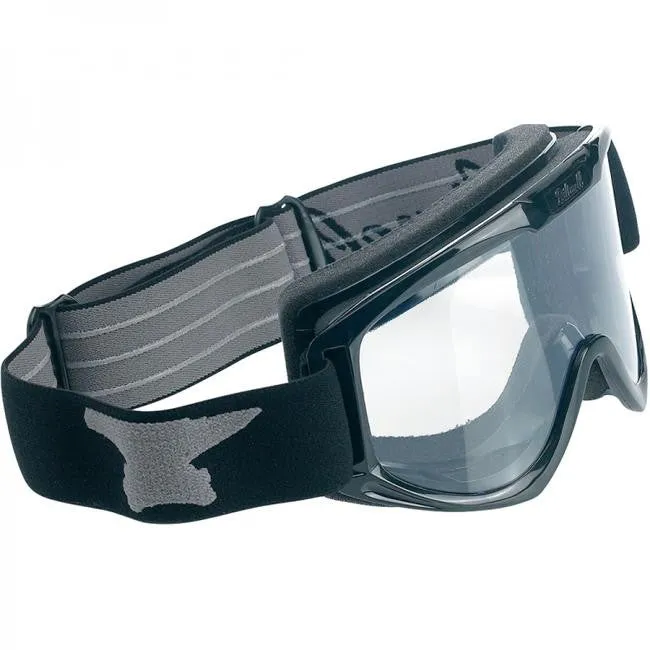 BILTWELL MOTO 2.0 SCRIPT GOGGLES BLACK