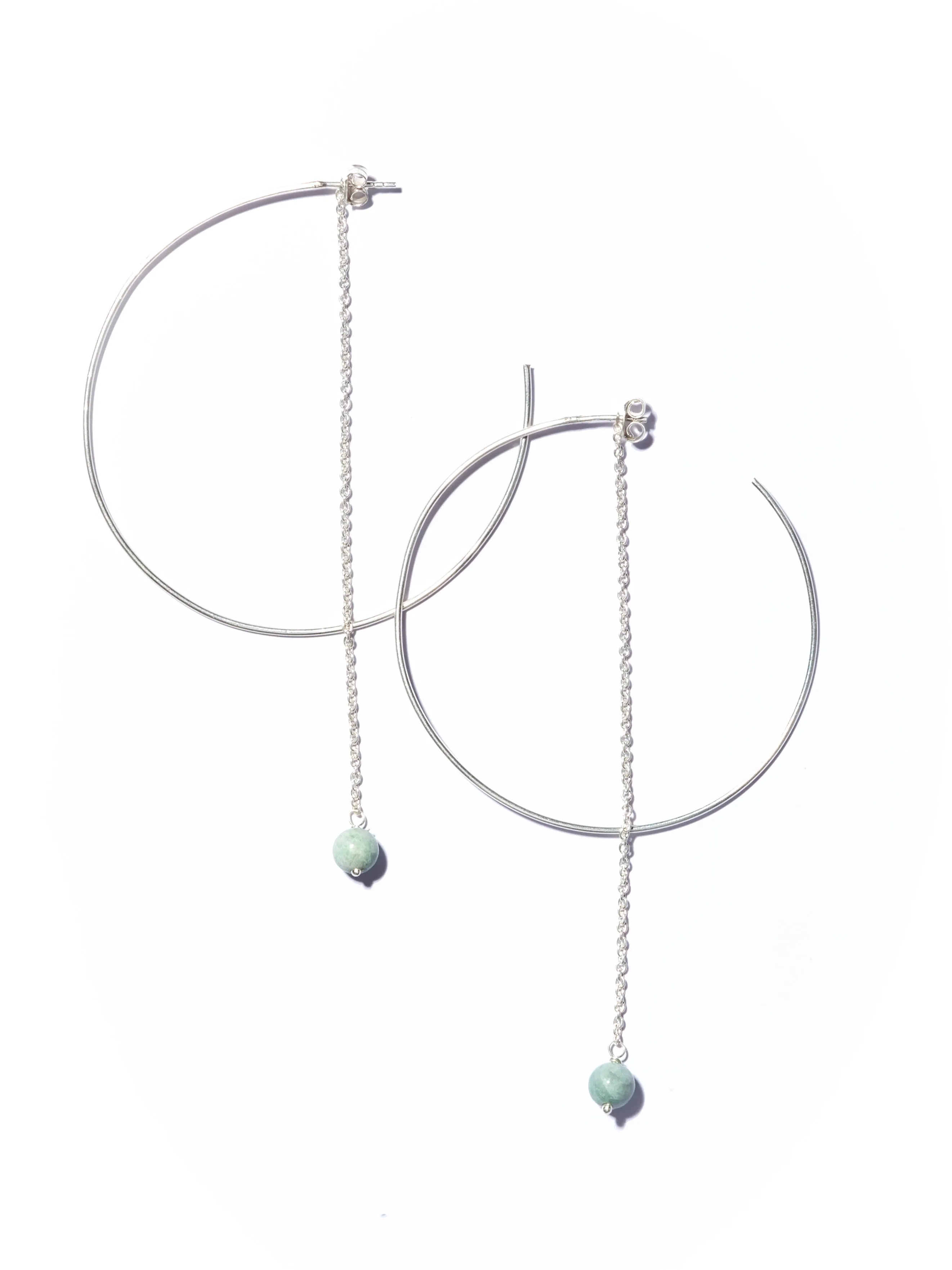 Boundless Allure Jadeite Hoops