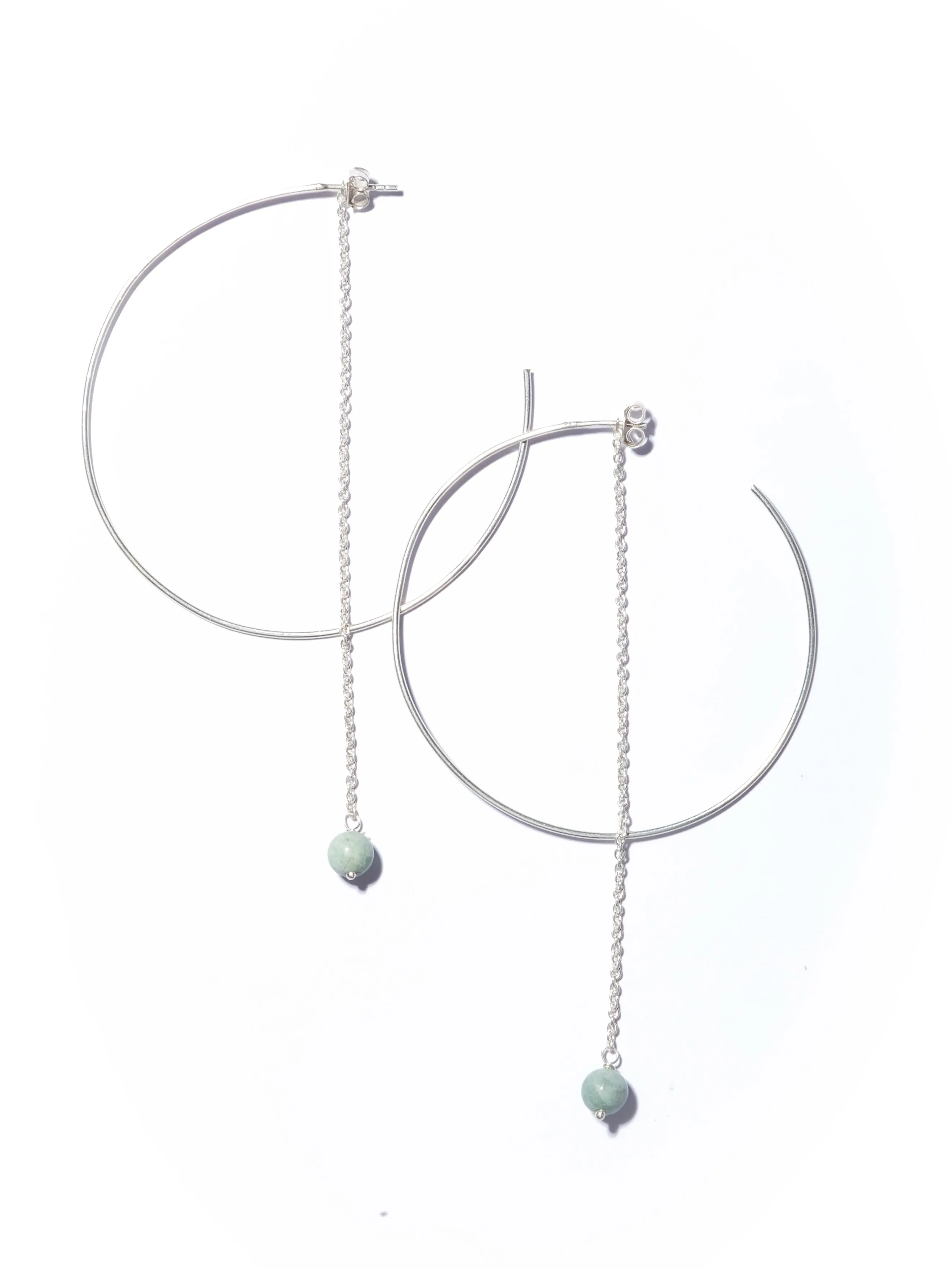 Boundless Allure Jadeite Hoops