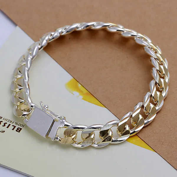 BRACELET EN ARGENT STERLING 925 UNISEXE