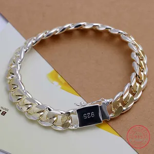 BRACELET EN ARGENT STERLING 925 UNISEXE