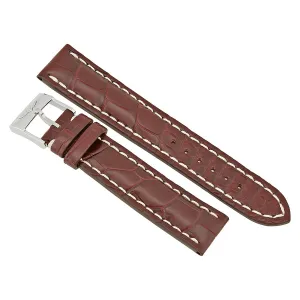 Breitling Brown Crocodile Leather Strap 720P-A18BA.1