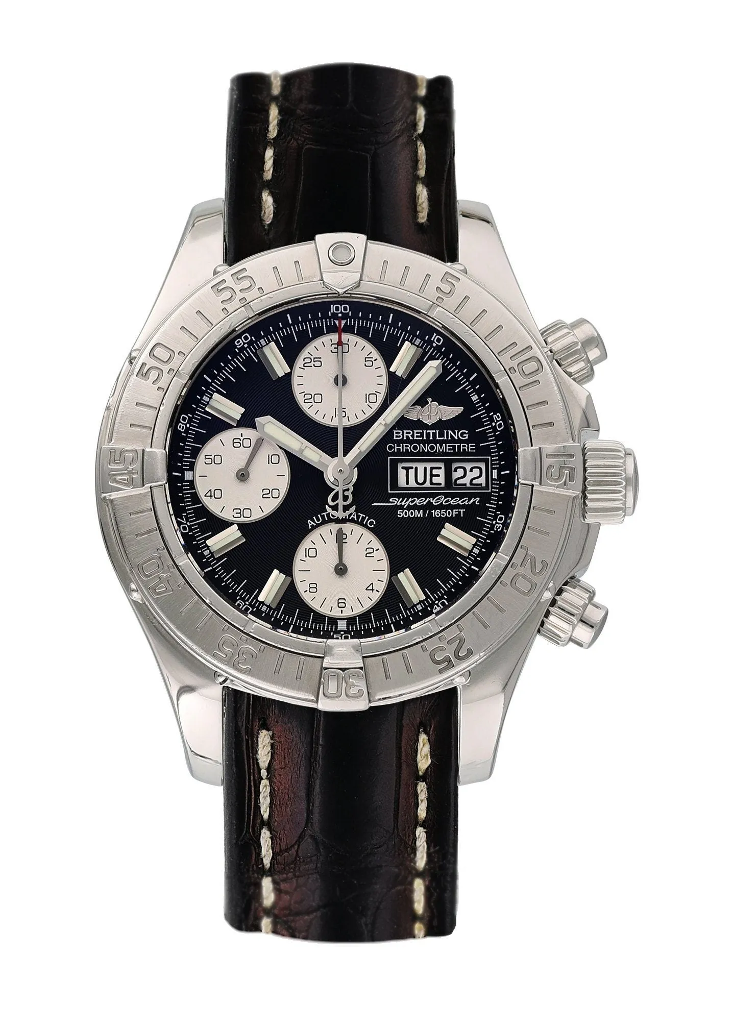 Breitling SuperOcean Day Date A13340 Diver Mens Watch