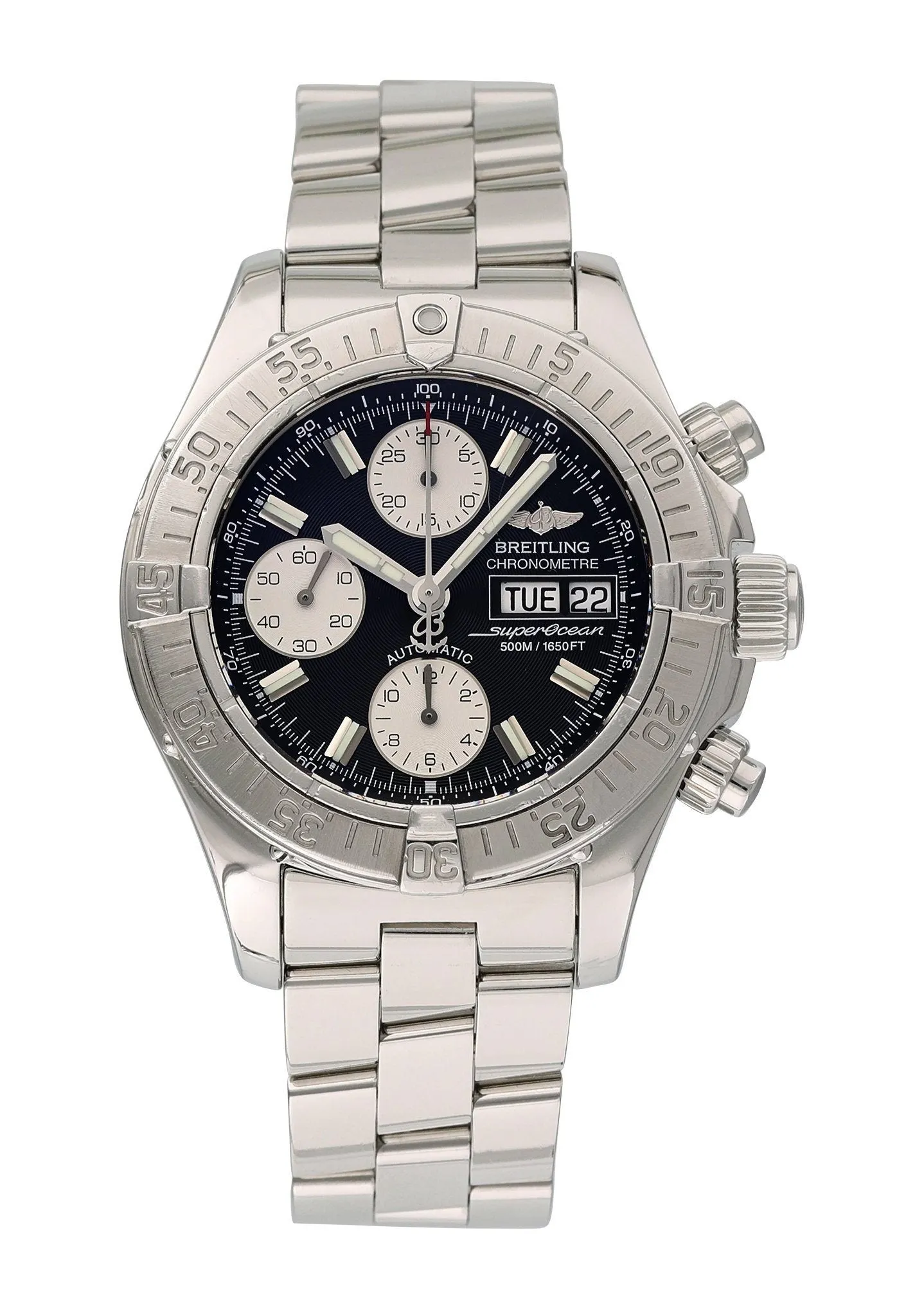 Breitling SuperOcean Day Date A13340 Diver Mens Watch