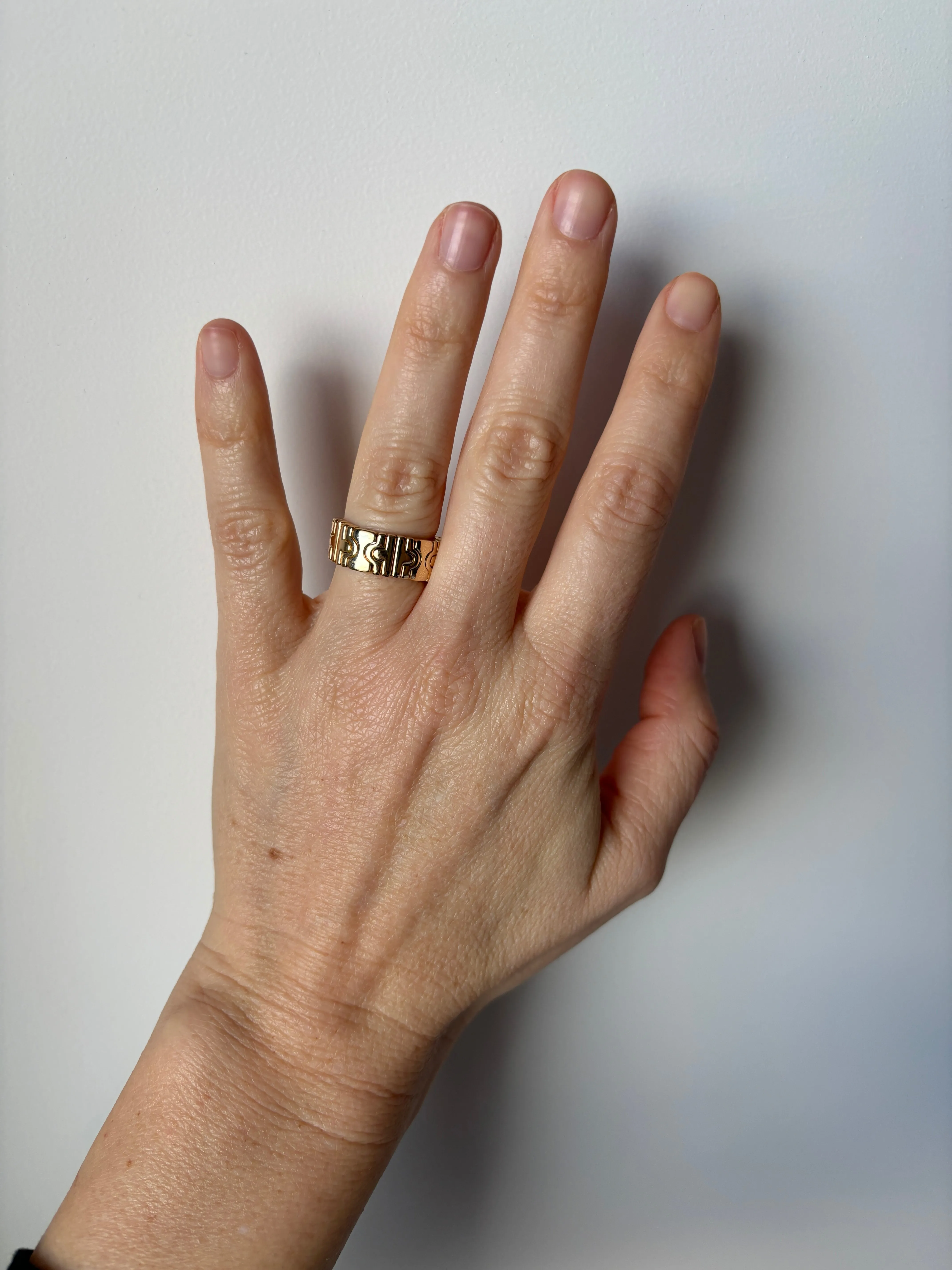 Bulgari Parentesi Gold Ring