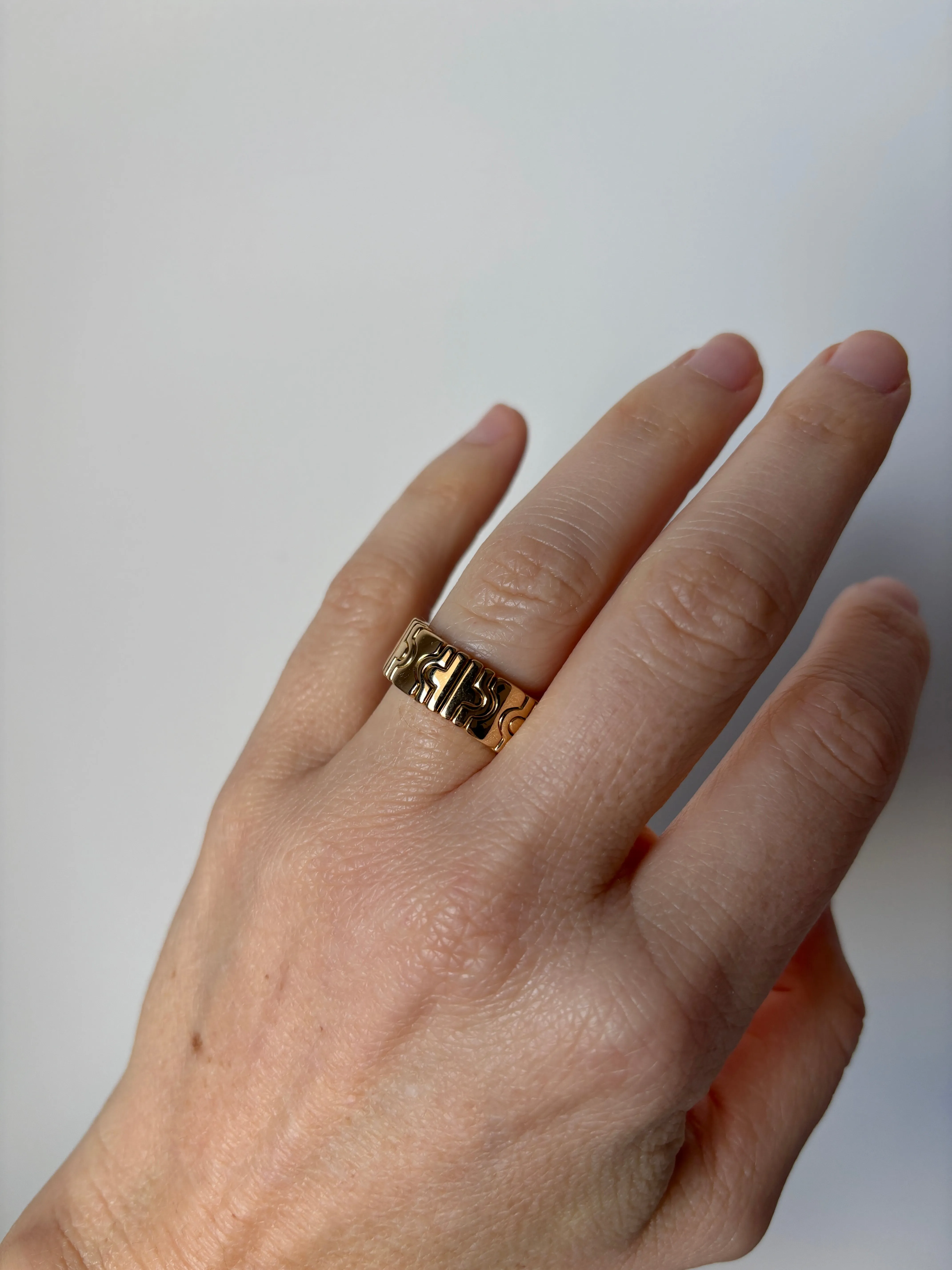 Bulgari Parentesi Gold Ring