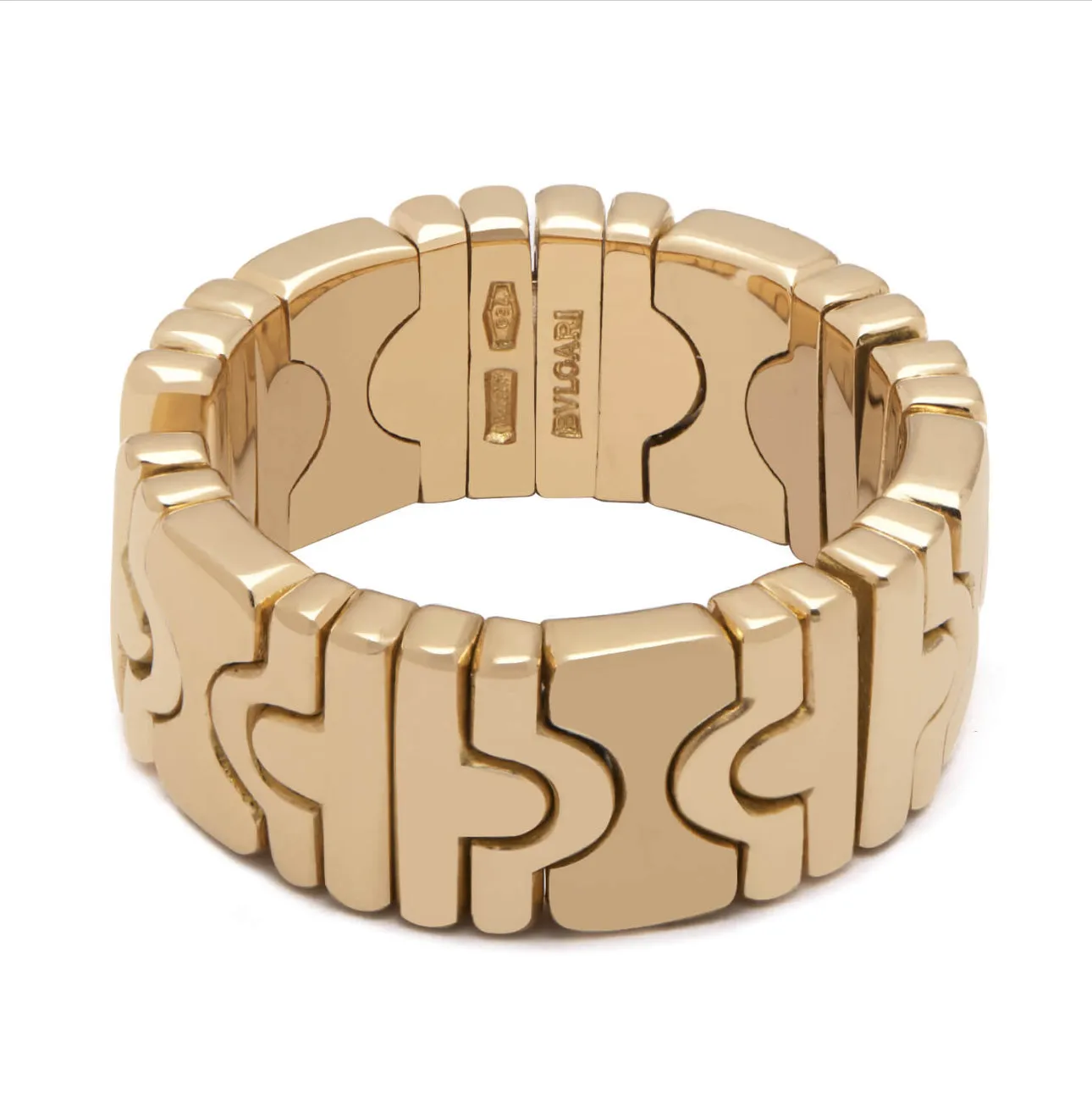 Bulgari Parentesi Gold Ring