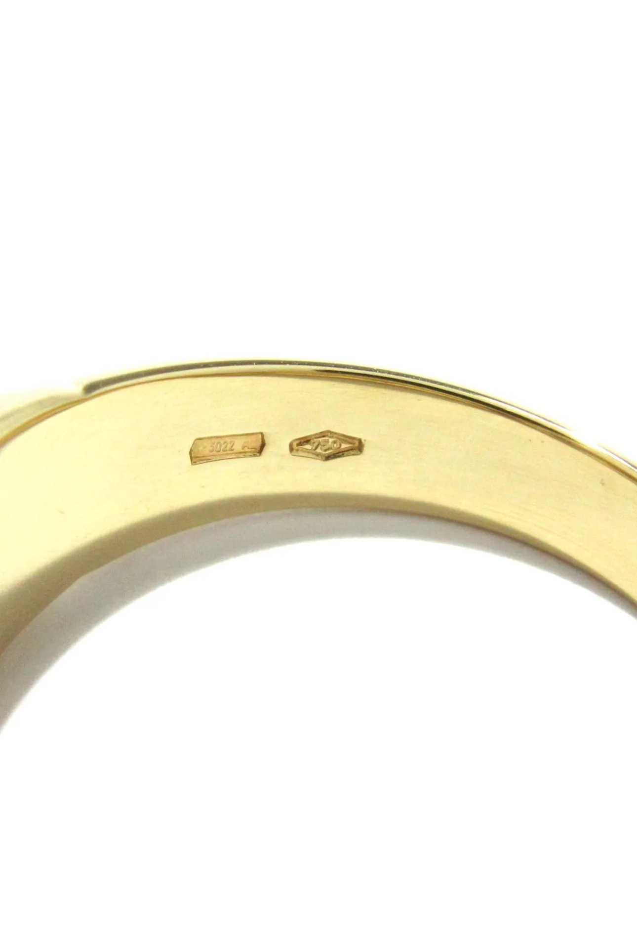 Bulgari Tronchetto Diamond Gold Band Ring