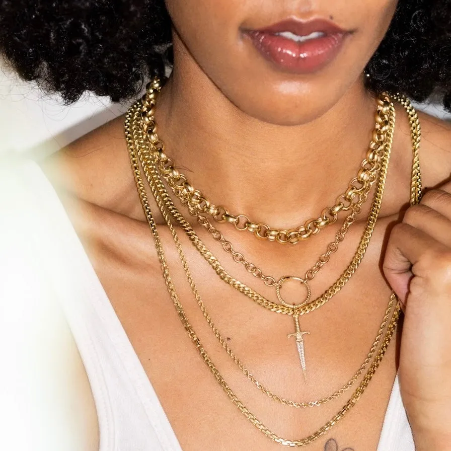 Butter Curb Necklace
